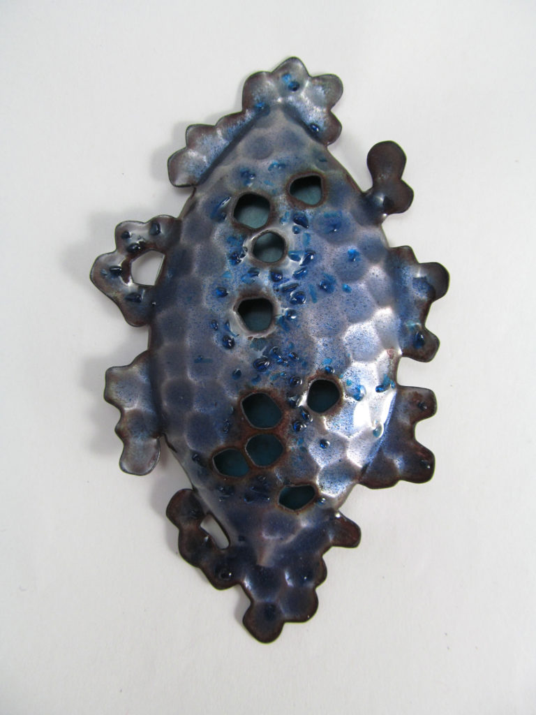 Cellular Decay Brooch