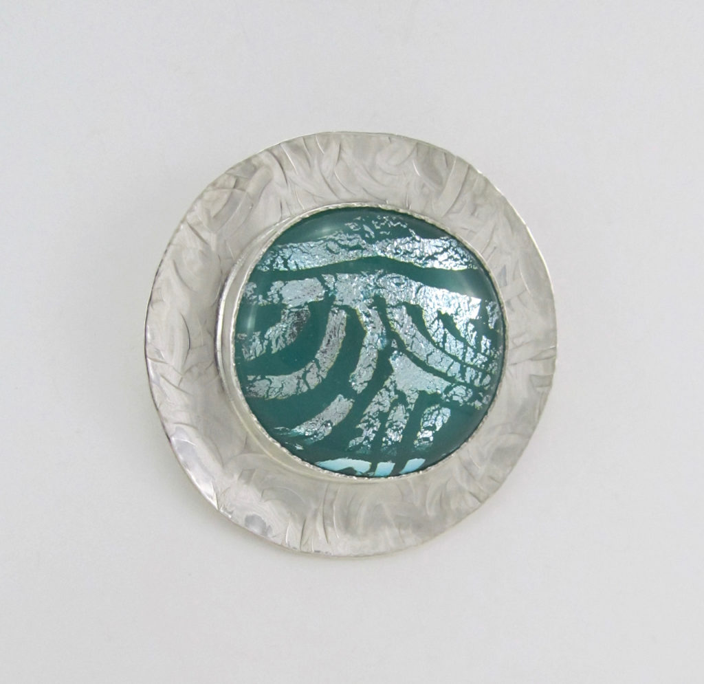 Shimmering Pool Brooch-Pendant