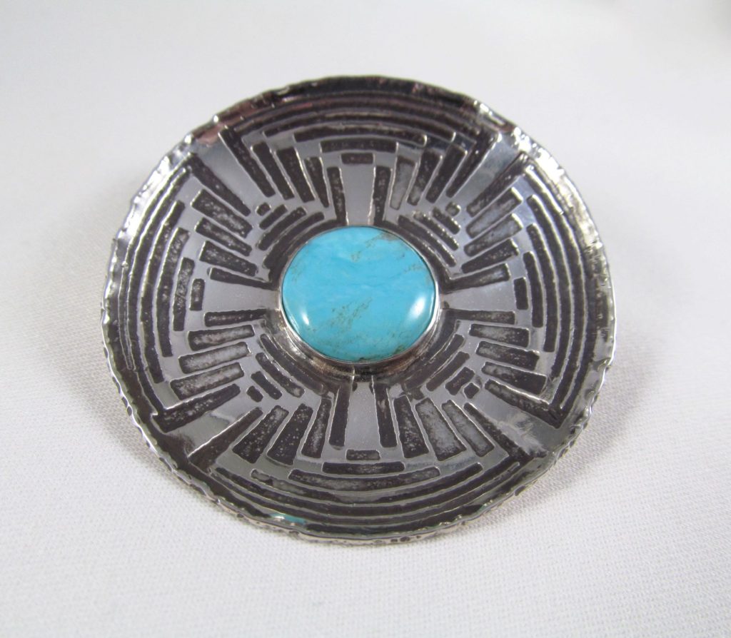 Indian Basket Brooch-Pendant
