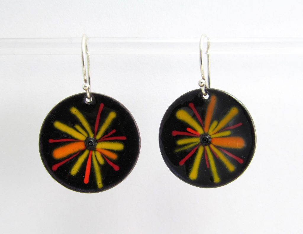 Black Hole Earrings