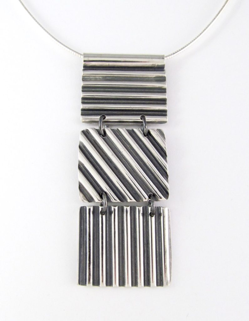 Corrugated Tiered Pendant