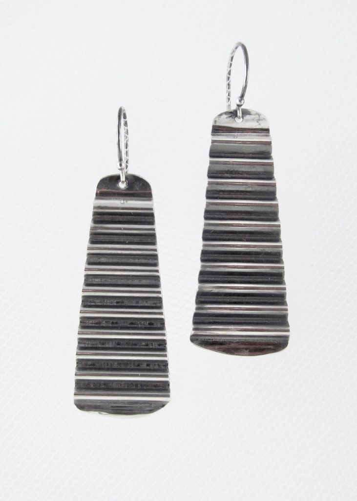 Corrugated Earrings