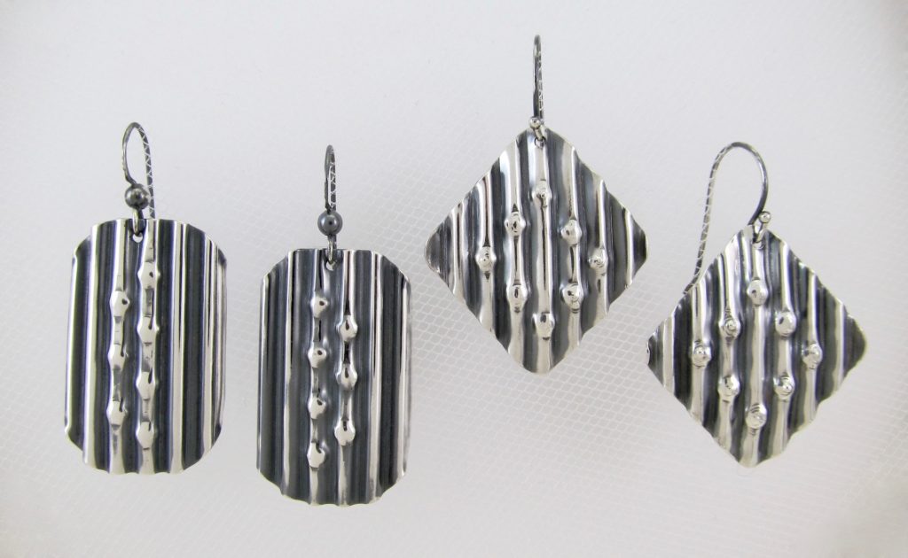 Corrugated Earrings