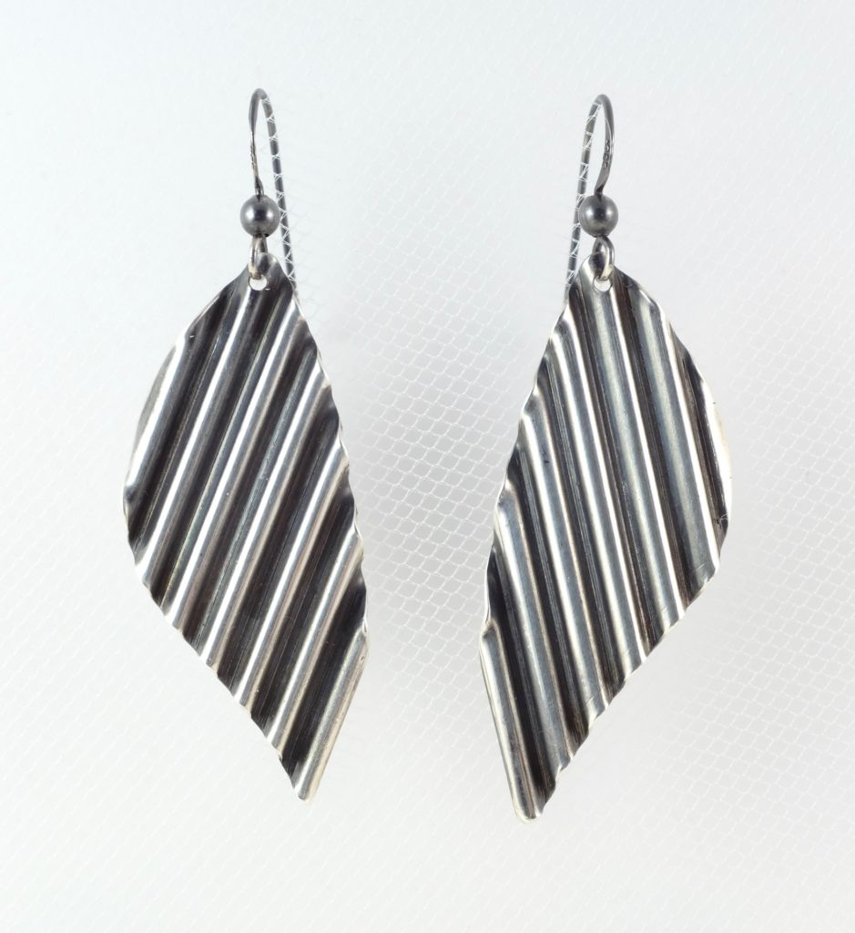 Corrugated Earrings